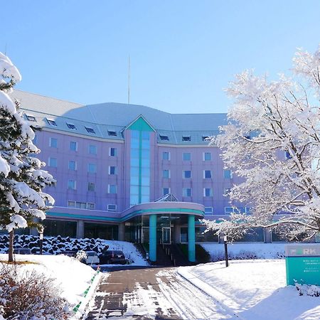 Hotel Park Hills Kamifurano Exteriör bild